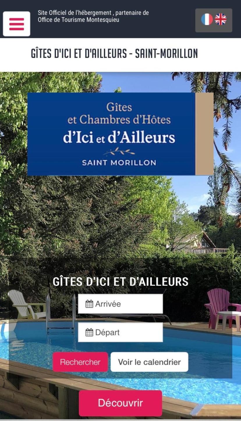 Gite D'Ici Et D'Ailleurs 2 Maison Proche Bordeaux Et Bassin D Arcachon Saint-Morillon 外观 照片
